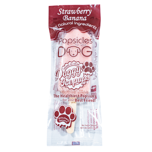 Strawberry Banana Popsicle