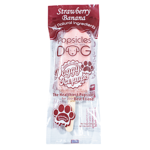 Strawberry Banana Popsicle