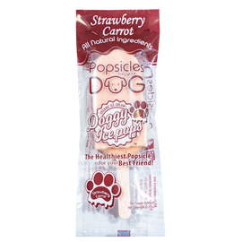 Strawberry Carrot Popsicle
