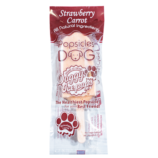 Strawberry Carrot Popsicle