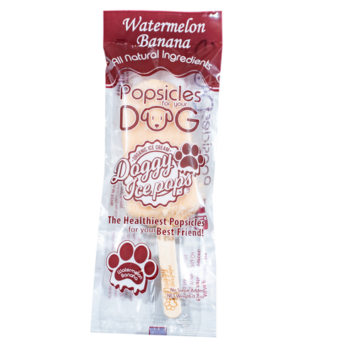 Watermelon Banana Popsicle